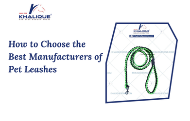 How to Choose the Best Manufacturers of Pet Leashes