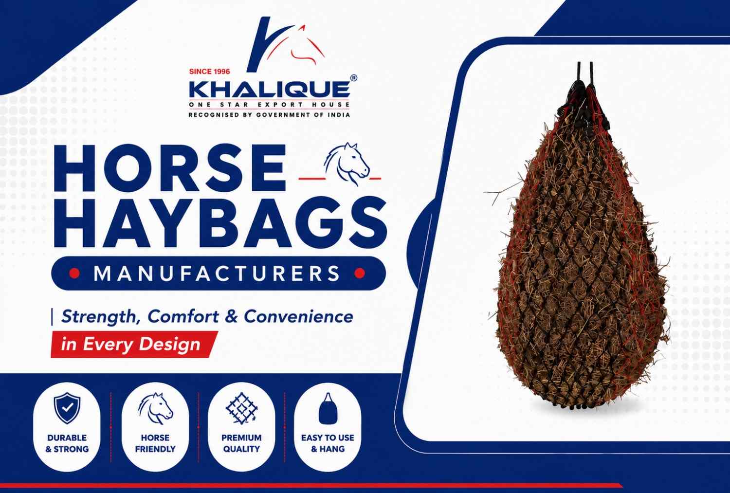 Trusted Horse Haybags Manufacturers for Equestrian Needs Trusted Horse Haybags Manufacturers for Equestrian Needs