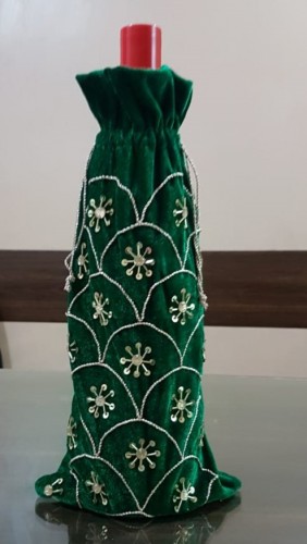 Embroidered Bottle Cover