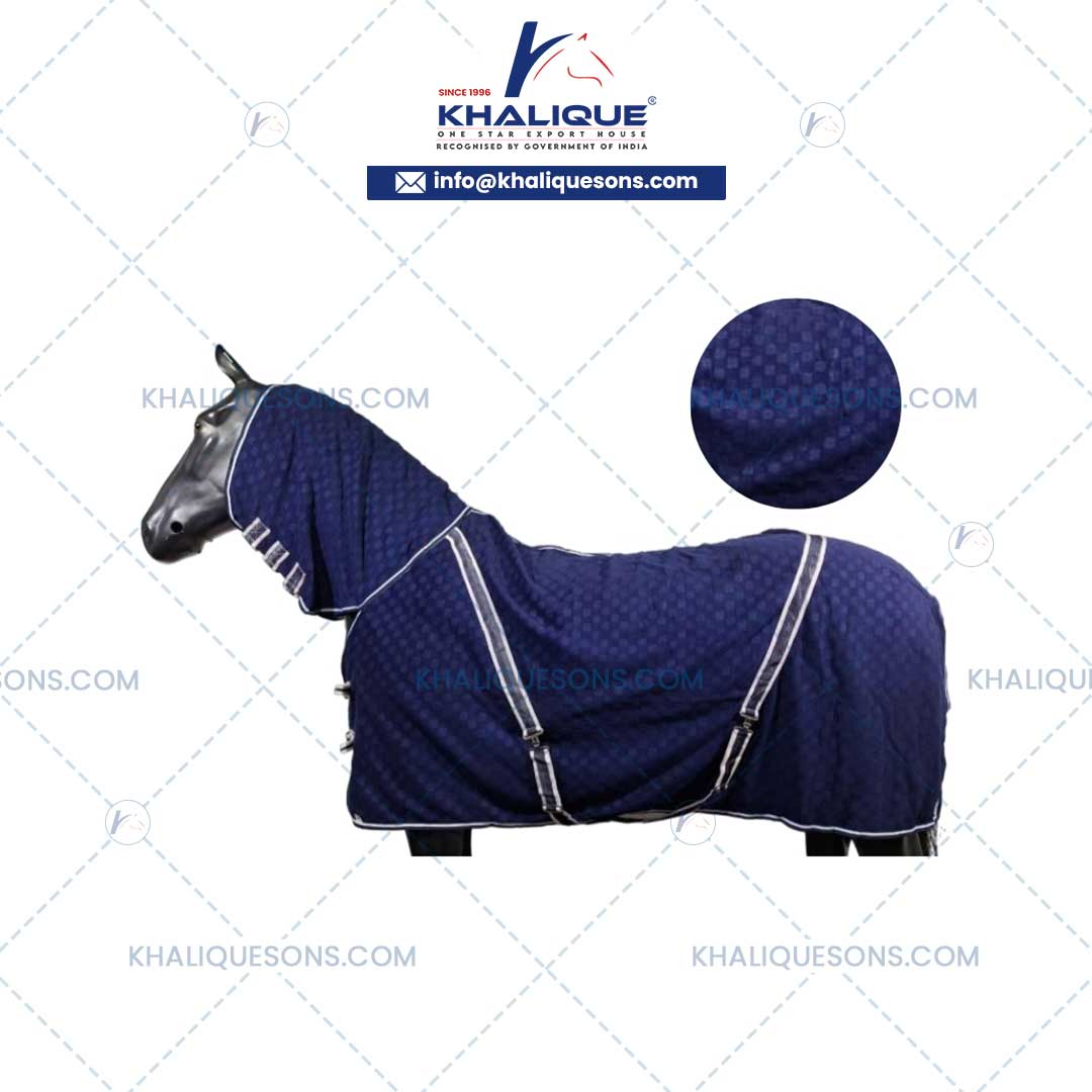 Embossed Suede Fleece Combo Horse Rug