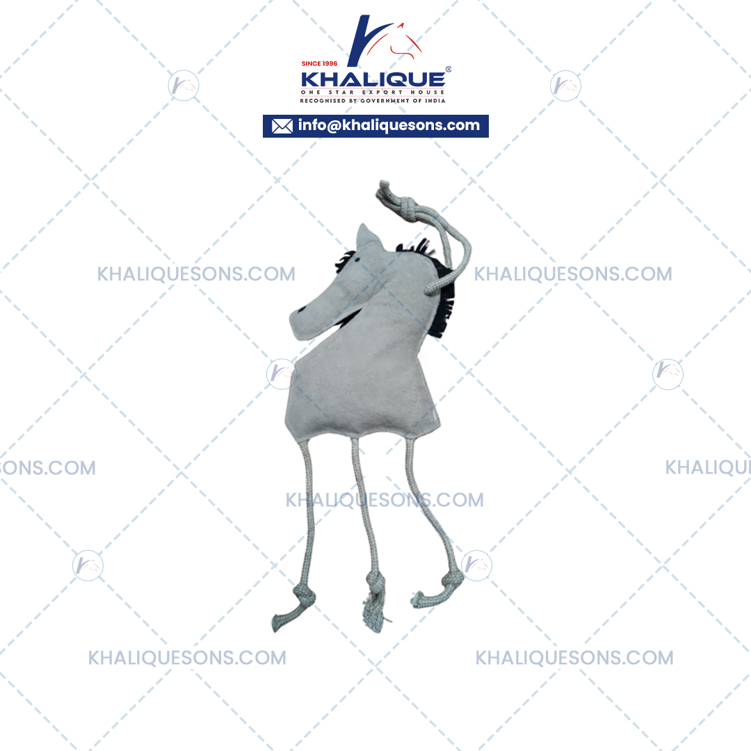 Suede Leather Horse