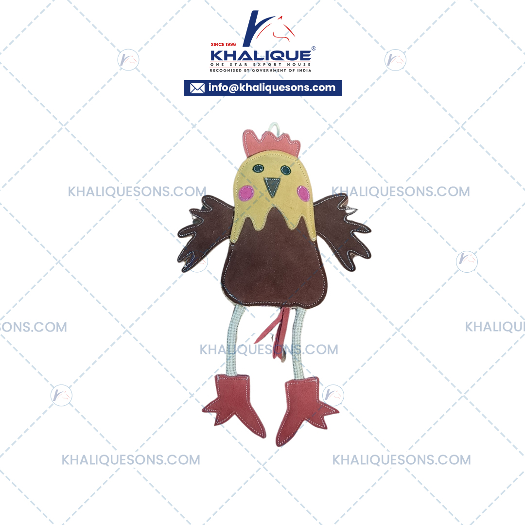 Horse Suede Leather Chicken Toys