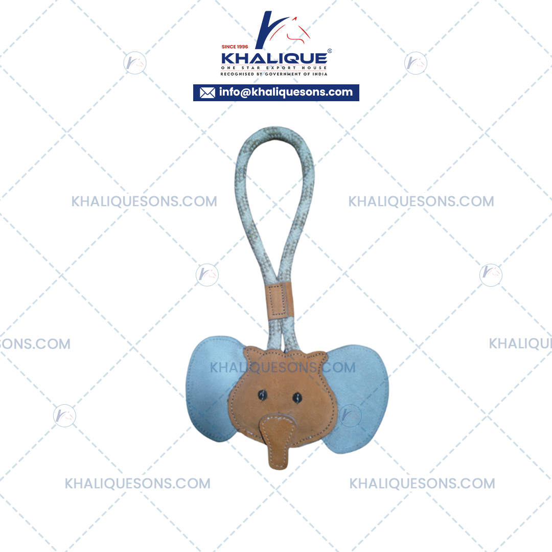 Horse Suede Leather Elephant Toys